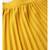 Mustard Rib Pleated Skirt