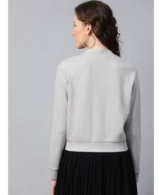 Grey Front Button Cardigan 3