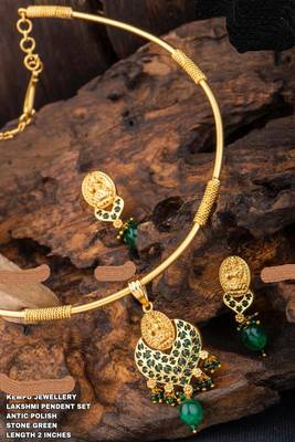 Green agate necklace-sets 1