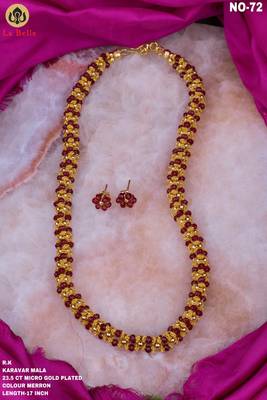Red agate necklace-sets 1