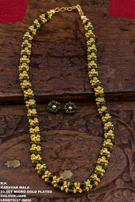 Green agate necklace-sets 1