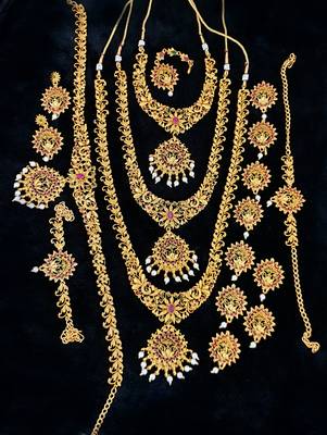 Gold bridal-kamarband 1