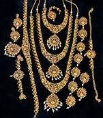 Gold bridal-kamarband