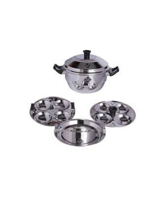 KCL 8 Idly Maker Steamer Induction & Gas Base 1