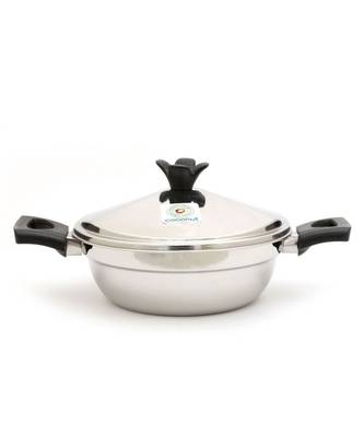 Coconut Stainless Steel Dakshin MultiKadai Idly Steamer / 8 Idly - Diamater - 9.5 Inches 3