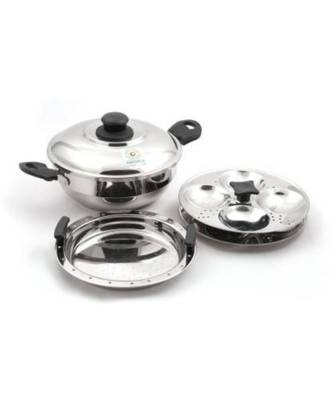 coconut Stainless Steel 8 Idly Steamer 1