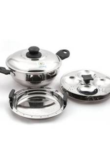 coconut Stainless Steel 8 Idly Steamer