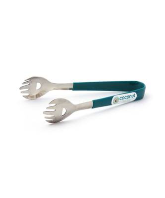 Coconut Mini Fork Pro 18 cm Cake Tongs - Stainless Steel with Anti Skid Nylon Grip 1