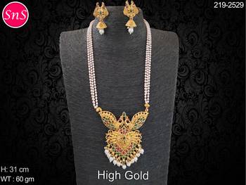 Green emerald   necklaces 1
