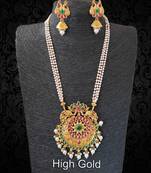 Green emerald  necklaces