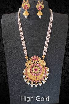 Red ruby  necklaces