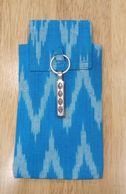 Ikat Cotton Mobile Phone Pouches 2