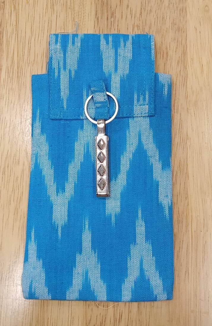 Ikat Cotton Mobile Phone Pouches