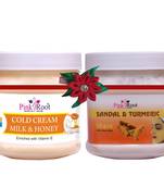 Cold Cream Milk & Honey 500GM with Sandal & Turmeric Mask 500GM