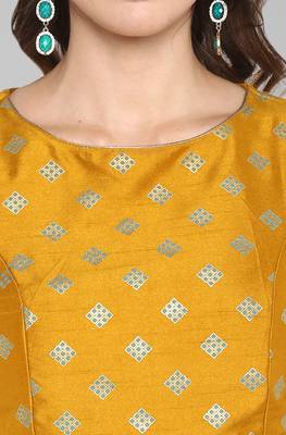 Green golden print silk stitched lehenga 3