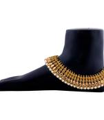 Bridal anklets golden