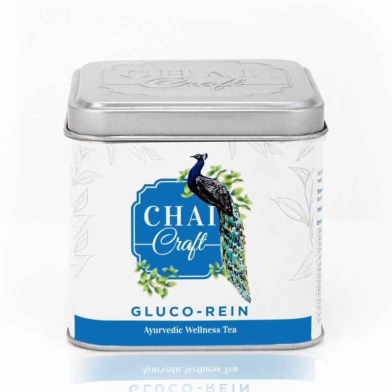 GLUCO-REIN Herbal Green Tea -Keep Sugar Levels in Control, Loose Leaf ...