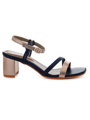 Trends & Trades Women's Party Block Heel Sandal_Blue 3
