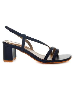 Trends & Trades Women's Party Block Heel Sandal_Blue 2