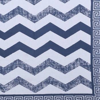 Grush 100% Cotton Jaipuri Block Print Single Bedsheet With Pillow Cover 4