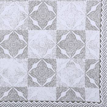 Grush 100% Cotton Jaipuri Block Print Single Bedsheet With Pillow Cover 4
