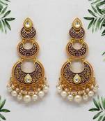 Purple danglers-drops