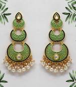 Green danglers-drops