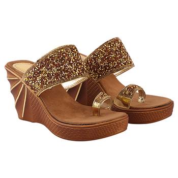 Do Bhai Women  Solid Heel 1