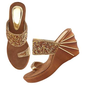 Do Bhai Women  Solid Heel 2