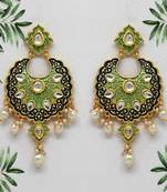 Green danglers-drops