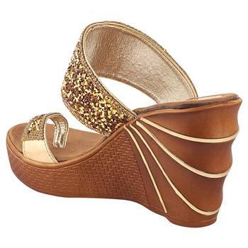 Do Bhai Women  Solid Heel 4