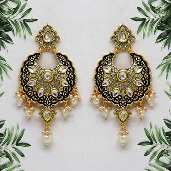 Black danglers-drops 1
