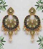 Black danglers-drops