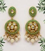 Green danglers-drops