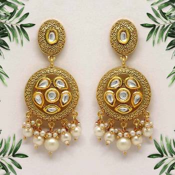Gold danglers-drops 1