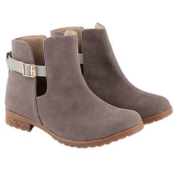 Do Bhai Women  Solid Boots 1
