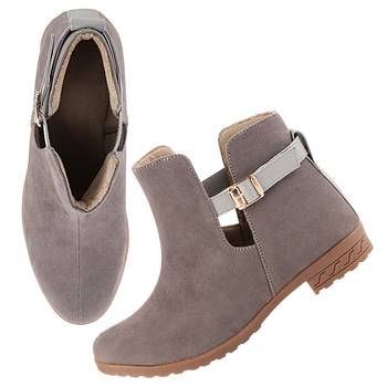 Do Bhai Women  Solid Boots 2