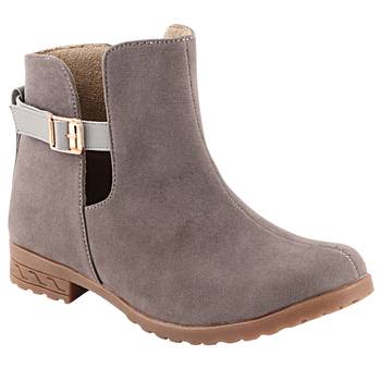 Do Bhai Women  Solid Boots 3