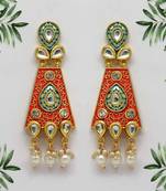 Orange danglers-drops