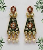 Green danglers-drops