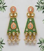 Green danglers-drops