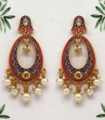 Purple danglers-drops