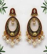 Black danglers-drops