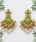 Green danglers-drops