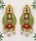 Green danglers-drops