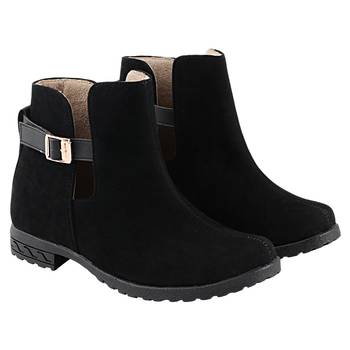 Do Bhai Women  Solid Boots 1