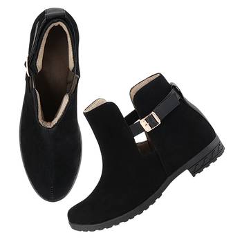 Do Bhai Women  Solid Boots 2