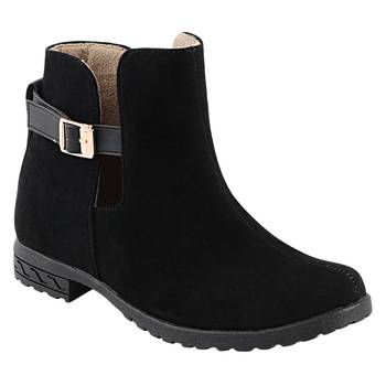 Do Bhai Women  Solid Boots 3