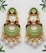 Green danglers-drops