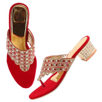 Do Bhai Women  Solid Heel 2